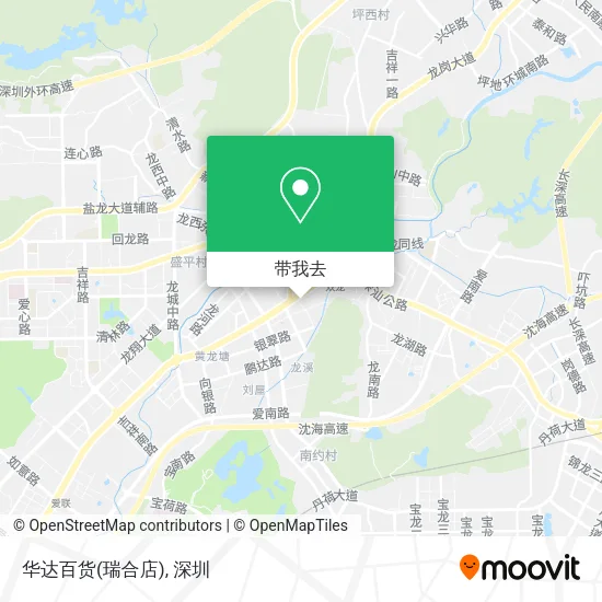 华达百货(瑞合店)地图