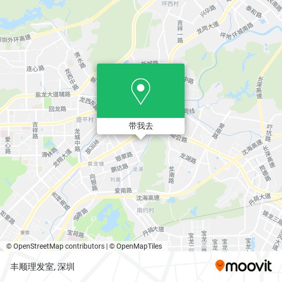 丰顺理发室地图