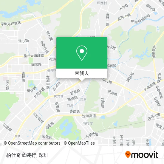 柏仕奇童装行地图
