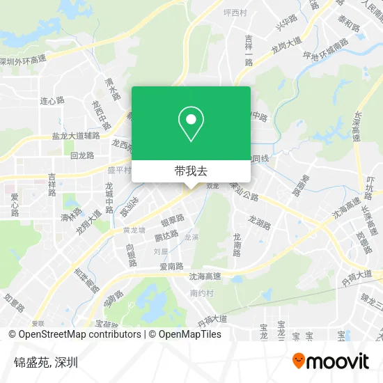 锦盛苑地图
