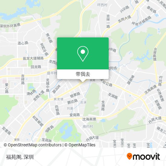 福苑阁地图