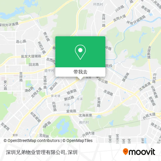 深圳兄弟物业管理有限公司地图