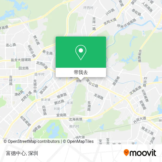 富德中心地图