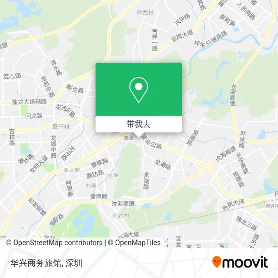 华兴商务旅馆地图