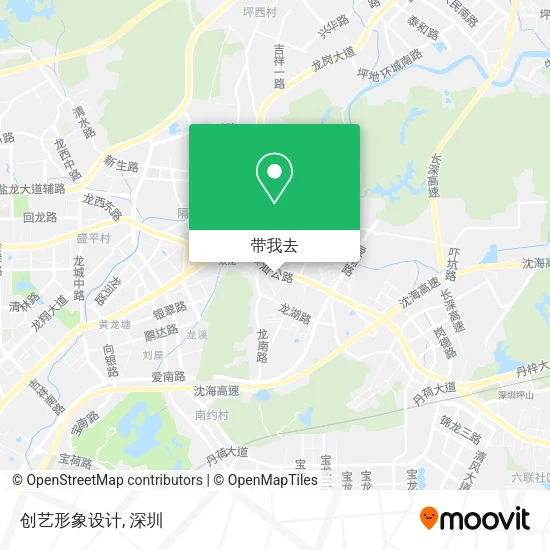 创艺形象设计地图