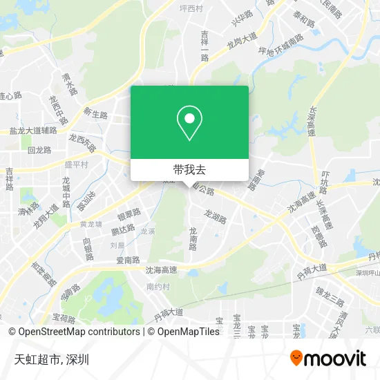 天虹超市地图
