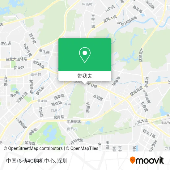 中国移动4G购机中心地图