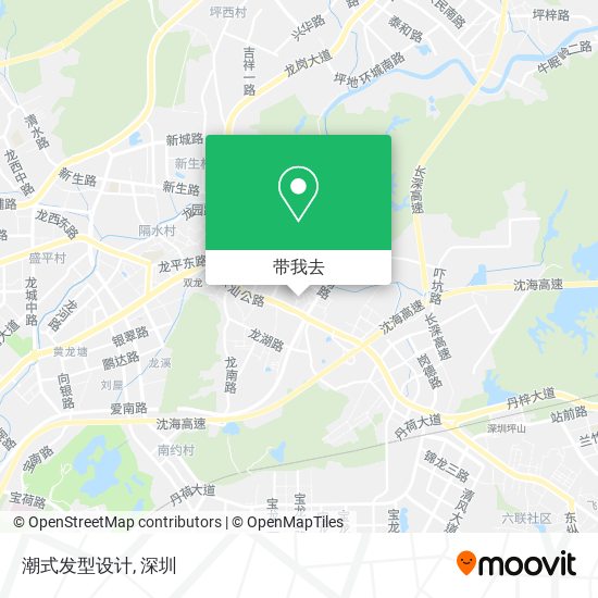 潮式发型设计地图