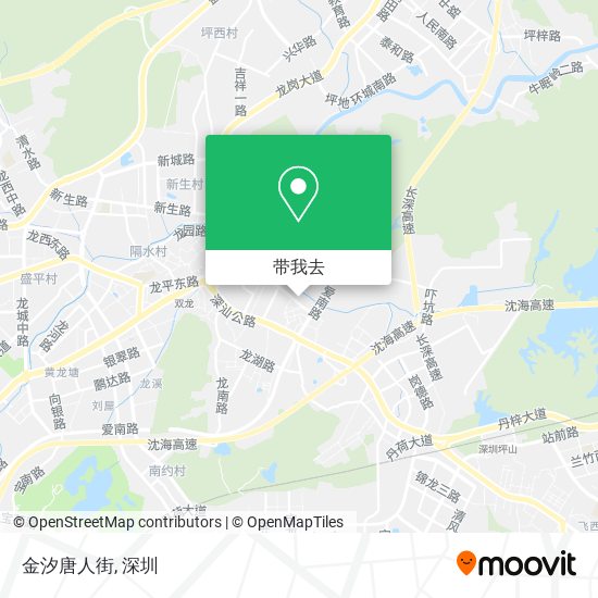 金汐唐人街地图