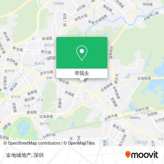 金地城地产地图