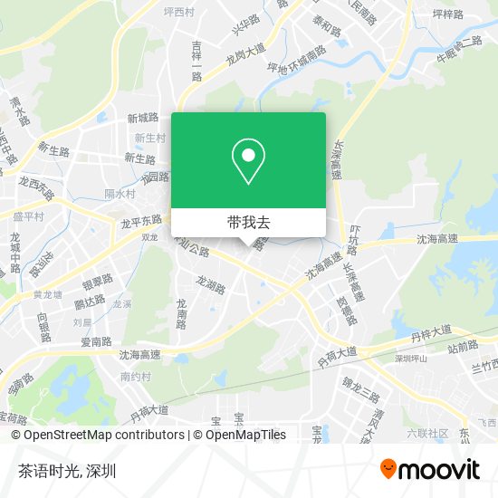 茶语时光地图