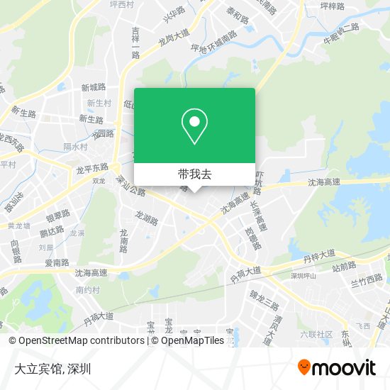 大立宾馆地图