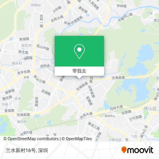 兰水新村16号地图