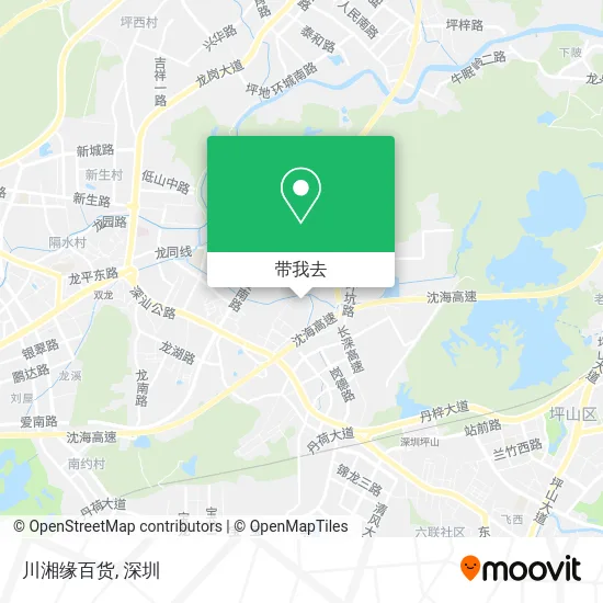 川湘缘百货地图