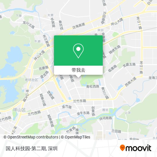 国人科技园-第二期地图