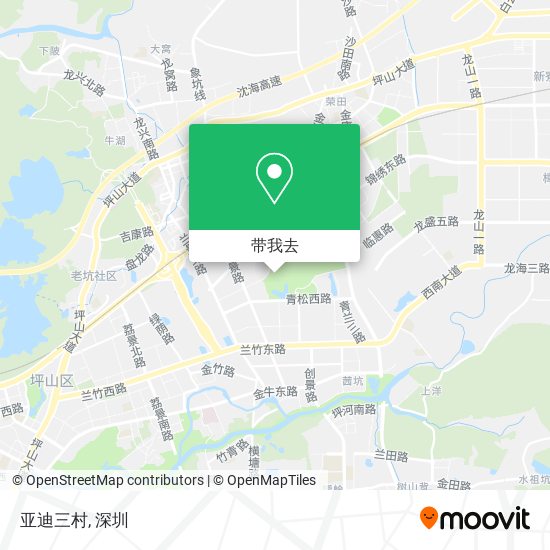 亚迪三村地图