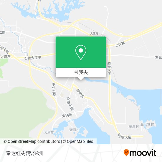 泰达红树湾地图
