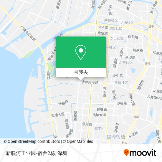 新联河工业园-宿舍2栋地图
