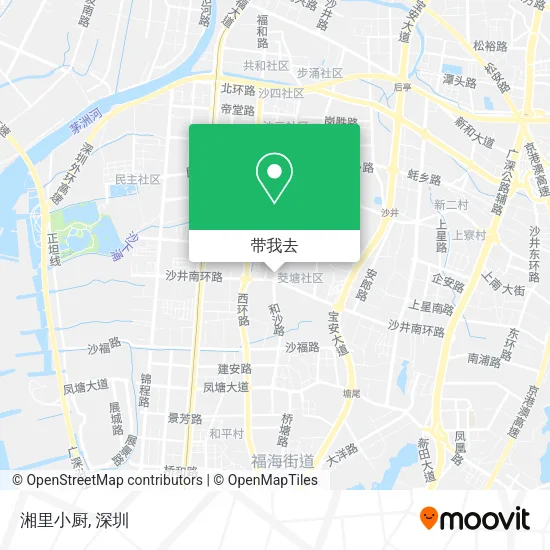 湘里小厨地图
