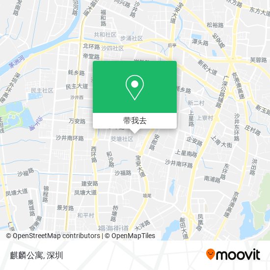 麒麟公寓地图