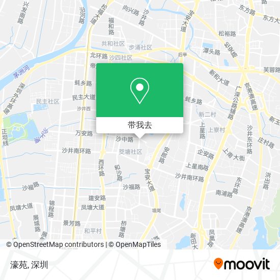 濠苑地图