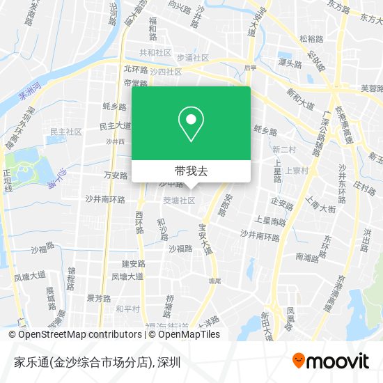 家乐通(金沙综合市场分店)地图