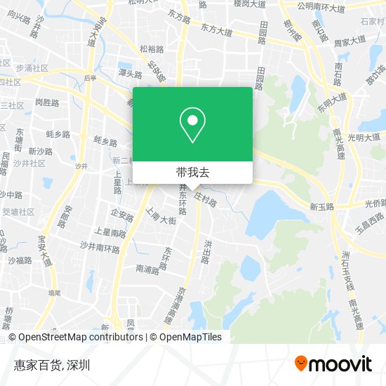 惠家百货地图