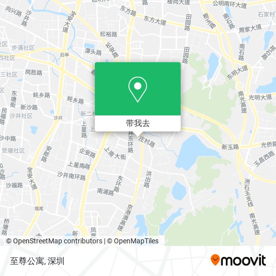 至尊公寓地图