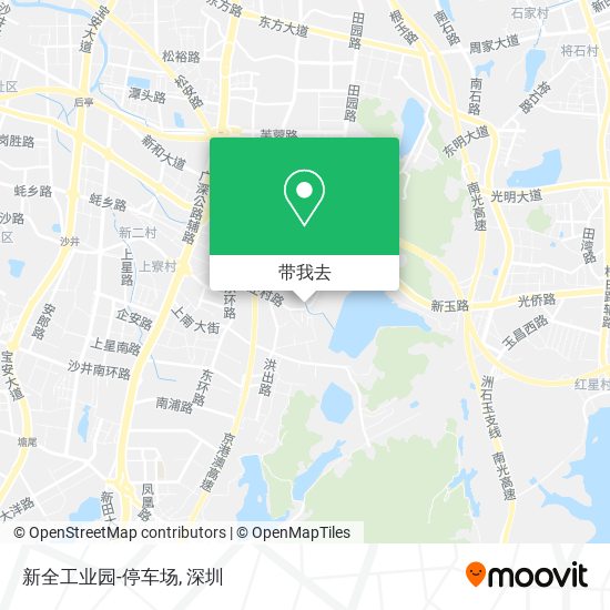 新全工业园-停车场地图