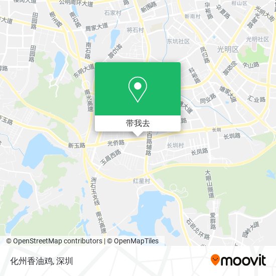 化州香油鸡地图