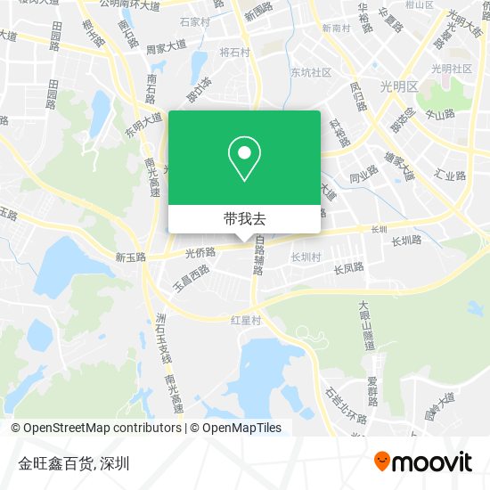 金旺鑫百货地图