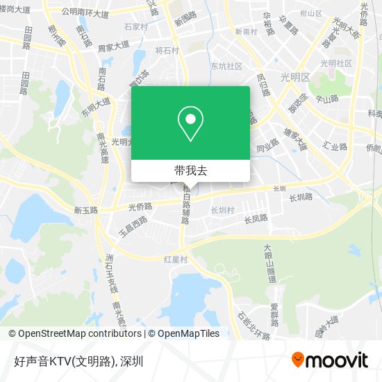 好声音KTV(文明路)地图