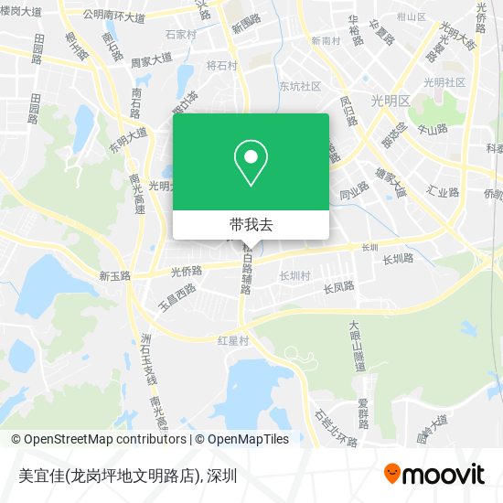 美宜佳(龙岗坪地文明路店)地图