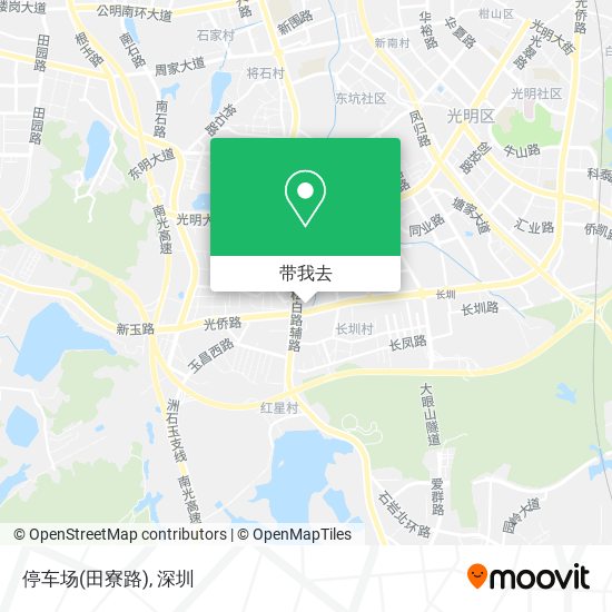 停车场(田寮路)地图