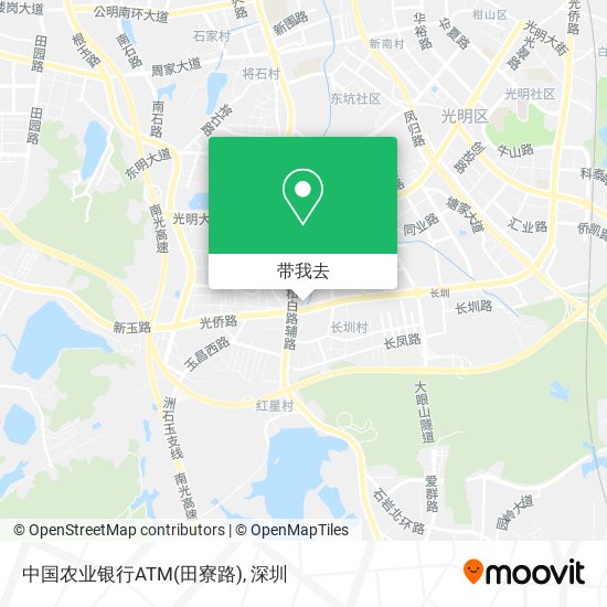 中国农业银行ATM(田寮路)地图