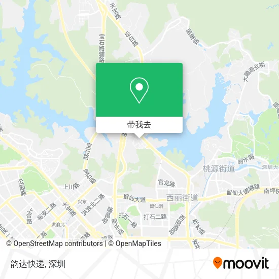 韵达快递地图