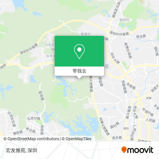 宏发雅苑地图