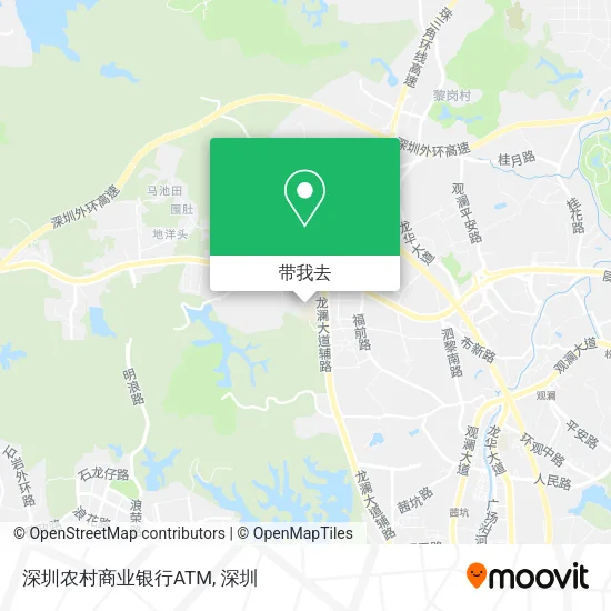 深圳农村商业银行ATM地图