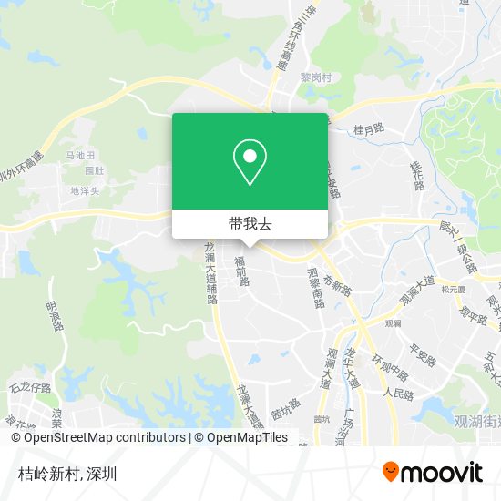桔岭新村地图