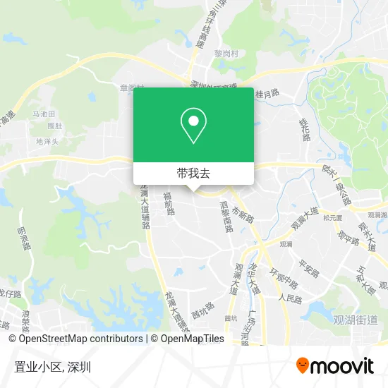置业小区地图