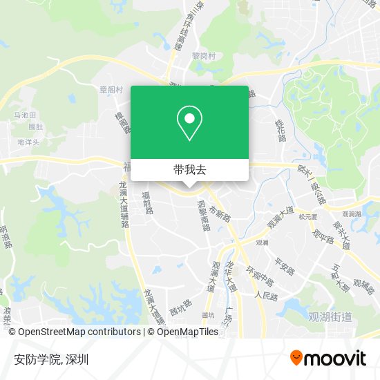 安防学院地图