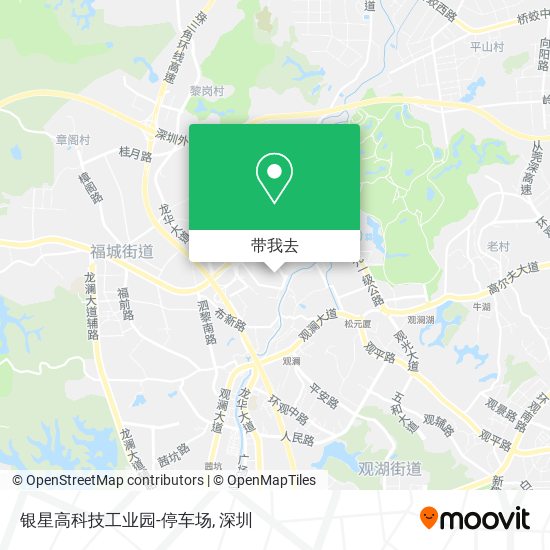 银星高科技工业园-停车场地图
