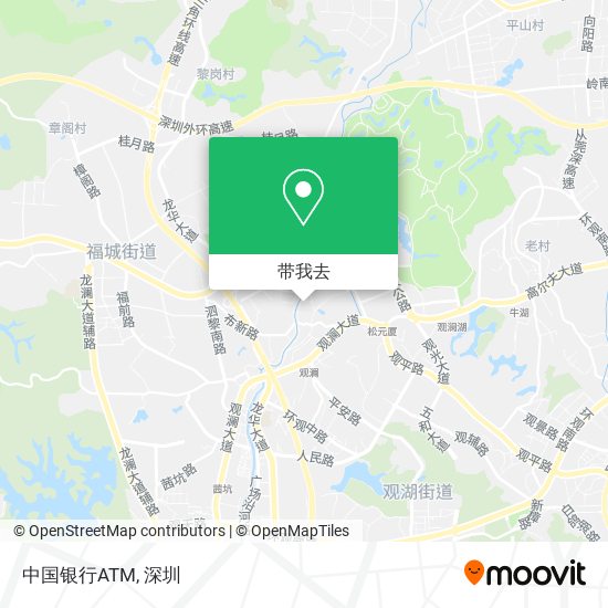 中国银行ATM地图