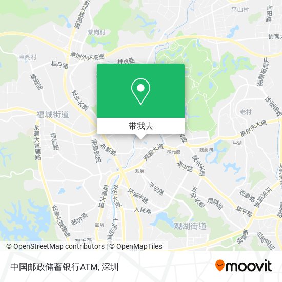 中国邮政储蓄银行ATM地图