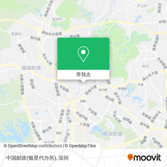 中国邮政(银星代办所)地图