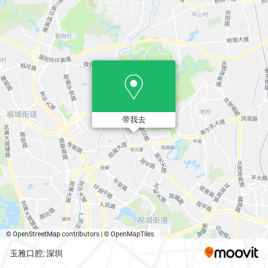 玉雅口腔地图