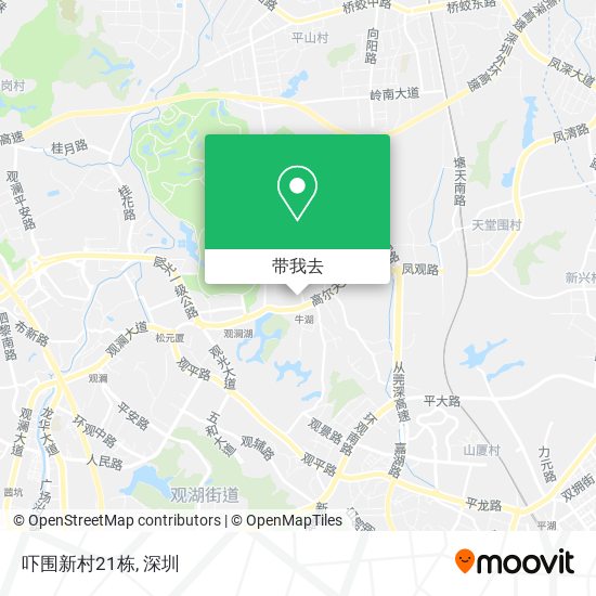 吓围新村21栋地图