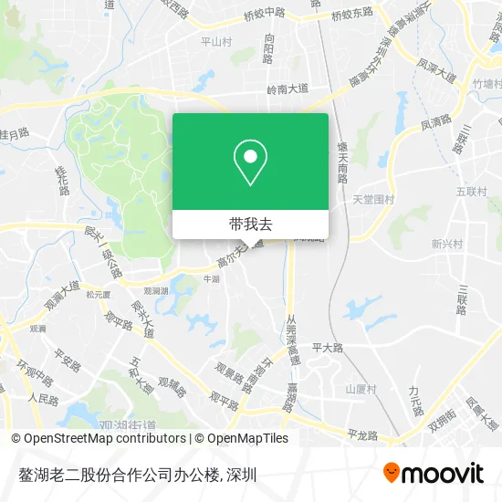 鳌湖老二股份合作公司办公楼地图