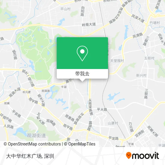 大中华红木广场地图