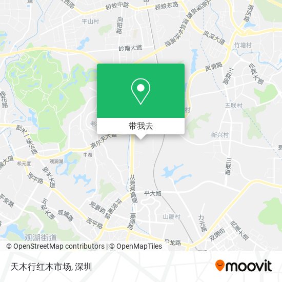 天木行红木市场地图
